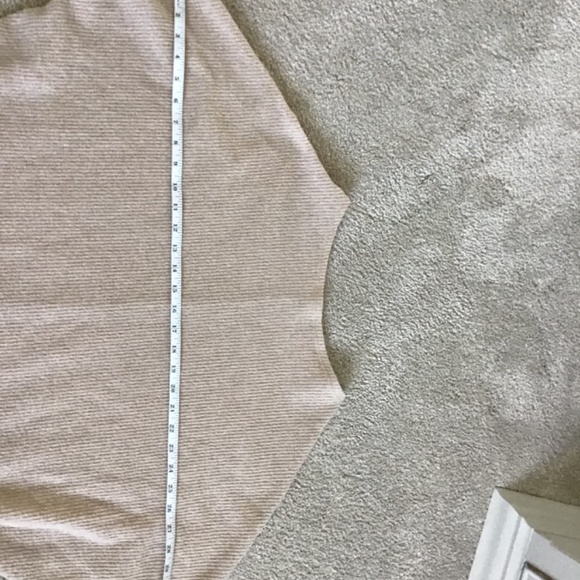 Cream/ Taupe boat neck sweater - Picture 3 of 8